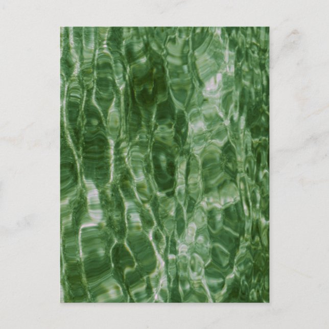 Postal Agua verde (Anverso)