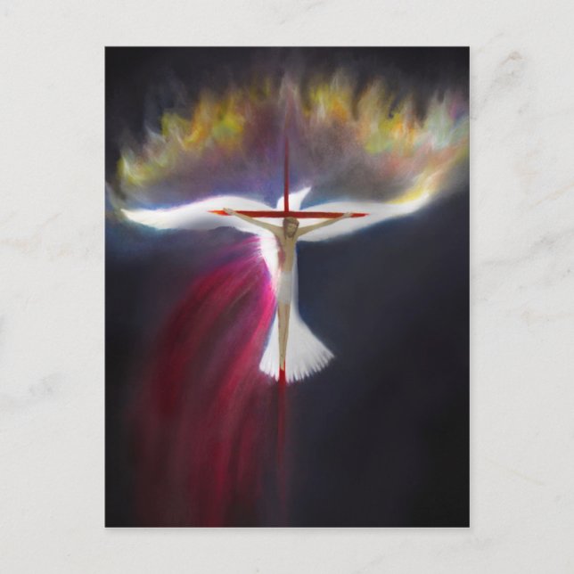 Postal Agua y sangre (Anverso)