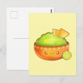 Postal Aguacamole Y Chips De Tortilla