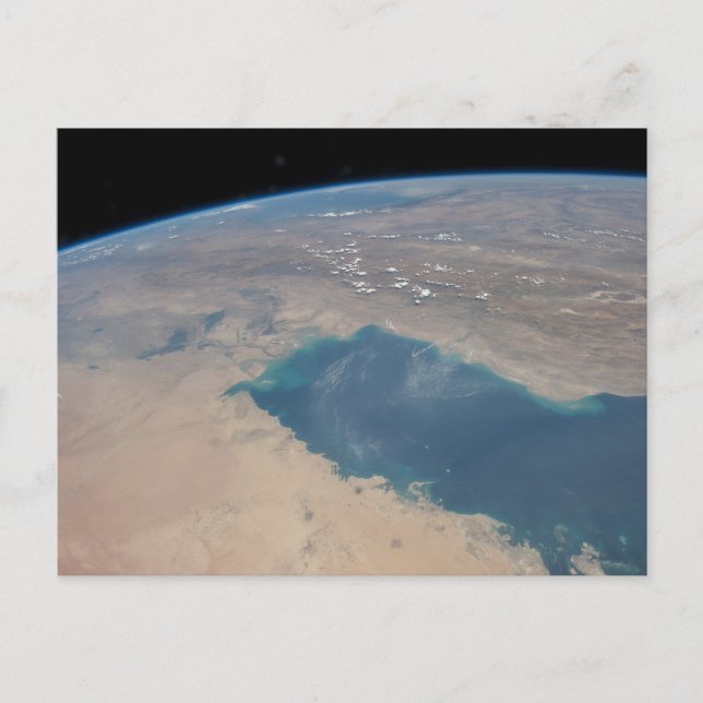 Postal Aguas Azules Tropicales Del Golfo Pérsico. (Anverso)