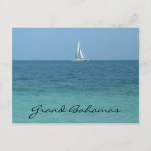 Postal aguas de los grandes bahamas