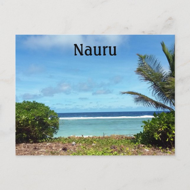 Postal aguas de nauru (Anverso)
