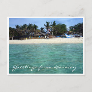 Postal aguas de playa de puka