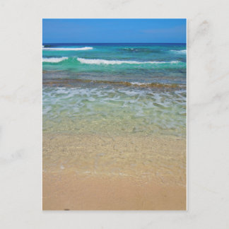 Postal Aguas de playa tranquilas