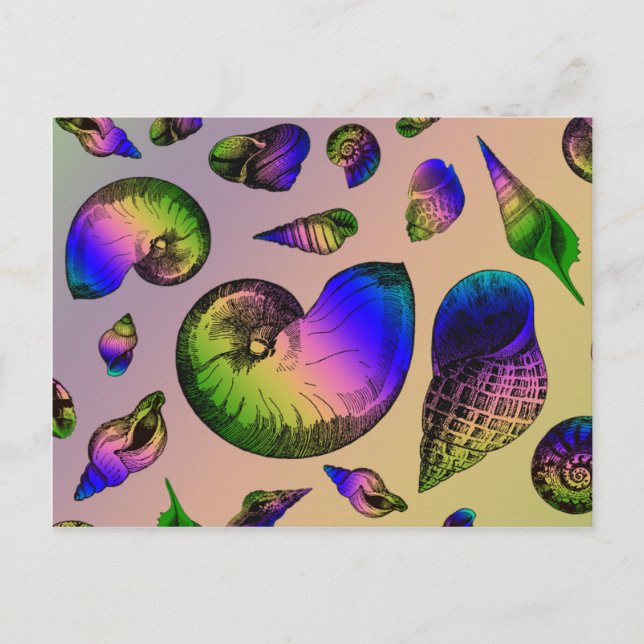 Postal Aguas marinas (Anverso)