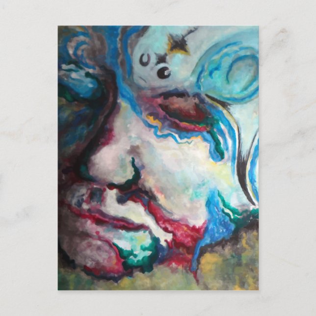 Postal aguas turbulentas (Anverso)