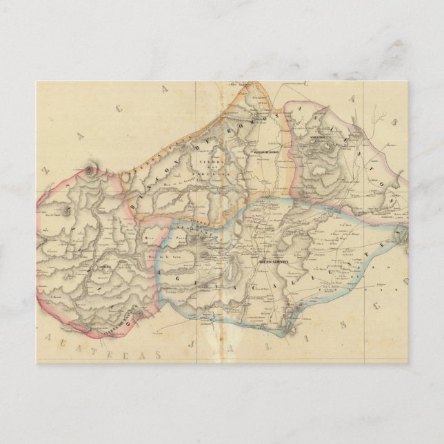 Postal Aguascalientes, México (Anverso)