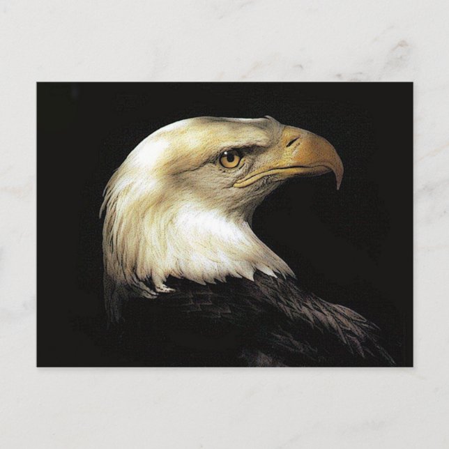 Postal Águila (Anverso)