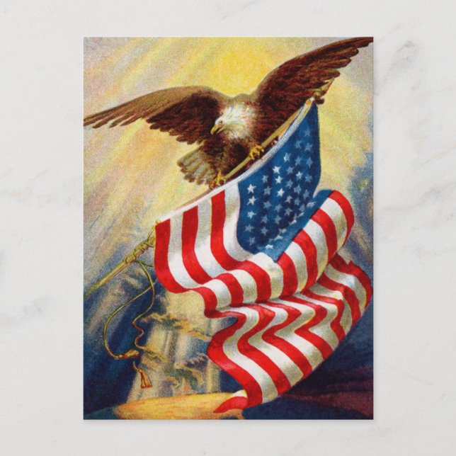 Postal Águila 15 (Anverso)