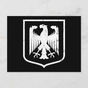Postal Águila alemana - Escudo de armas de Deutschland
