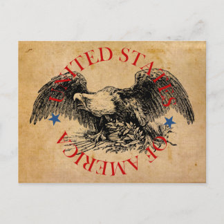 Postal Águila Americana: Estados Unidos de América