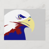 Águila Americana Roja, Blanca y Azul