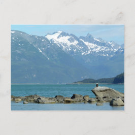 Postal Águila calva en Skagway Alaska