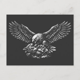Postal Águila de Cenizas by BurnsInHell