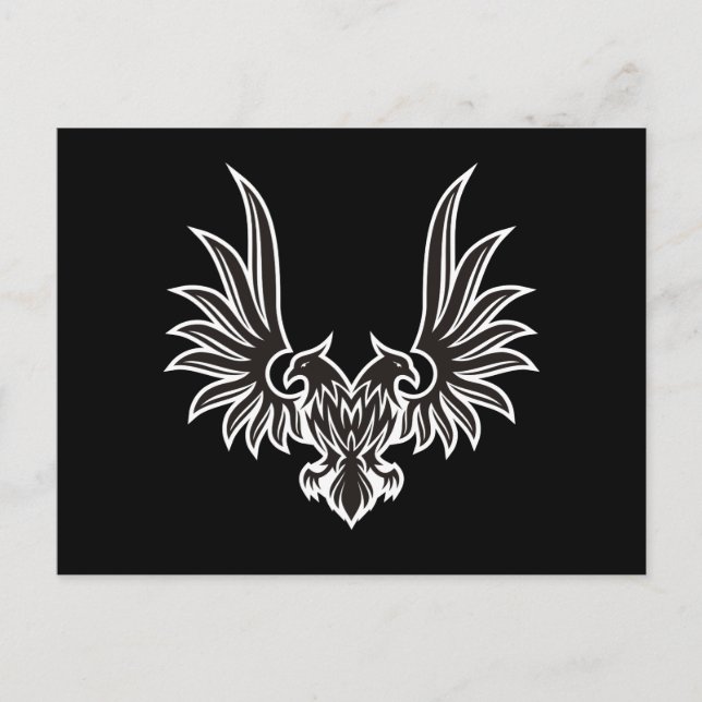 Postal Águila de dos cabezas (Anverso)