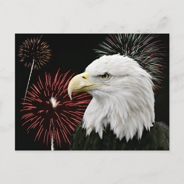 Postal Águila del Día de la Independencia (Anverso)