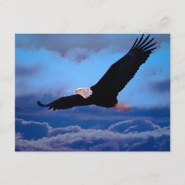 Postal Águila en vuelo