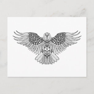 Postal Águila inspirada 2