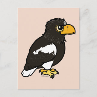 Postal Águila marina de Steller, Birdorable