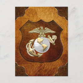 Postal Águila USMC, Globe & Anchor (EGA) [3D]