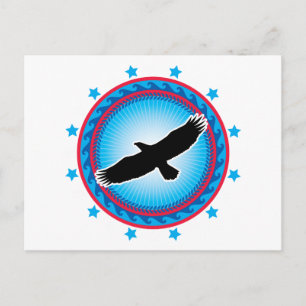 Postal Águila voladora