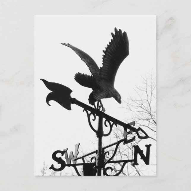 Postal Águila y flecha (Anverso)