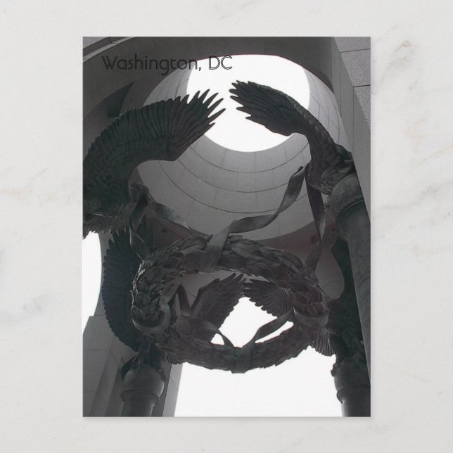 Postal Águilas conmemorativas (Anverso)