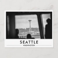 Agujas del Espacio de Seattle desde el Ferry
