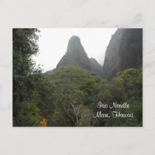 Postal Agujas Iao - Maui Hawaii