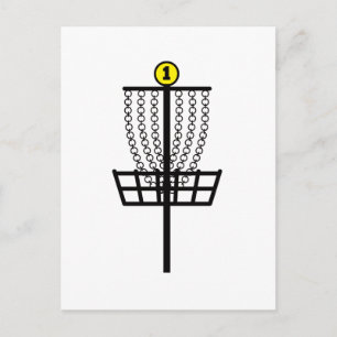 Postal Agujero de disco de golf