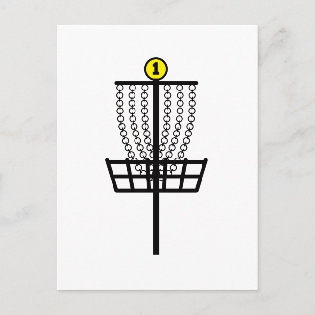 Postal Agujero de disco de golf (Anverso)