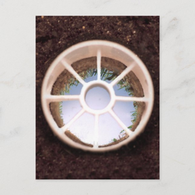 Postal Agujero de golf (Anverso)