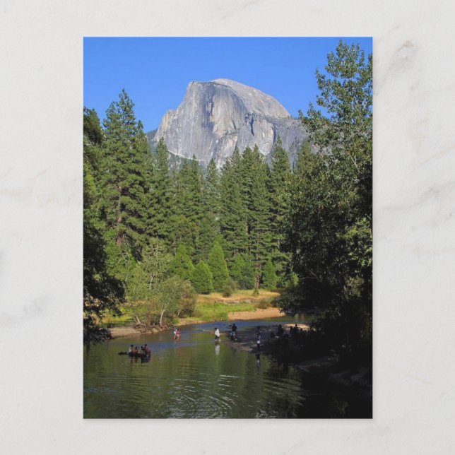 Postal Agujero De Natación En El Parque Nacional Yosemite (Anverso)