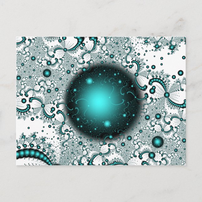 Postal ¡Agujero negro de la aventura espacial! (Anverso)