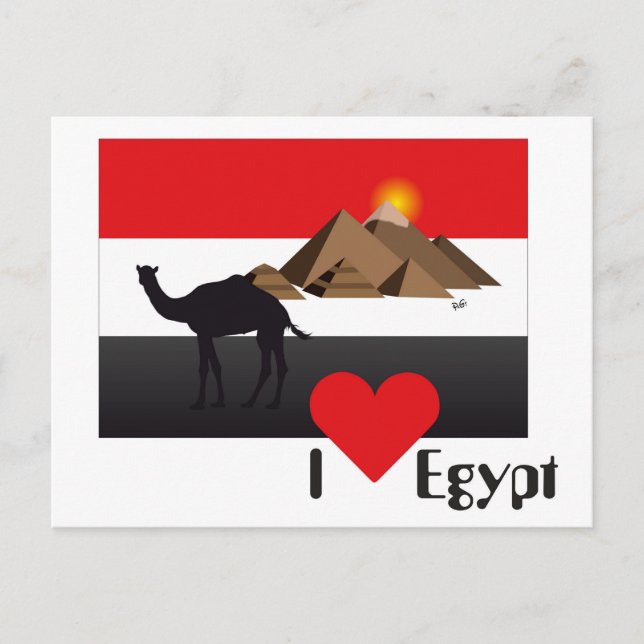 Postal Ägypten - Postkarte de Egipto (Anverso)