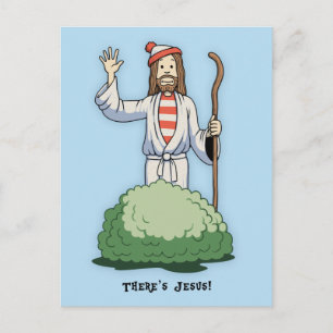 Postal ¡Ahí está Jesús!