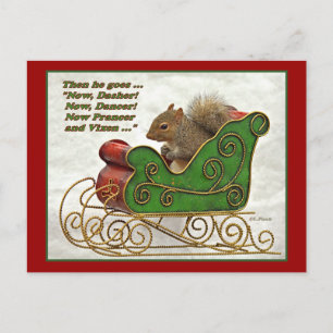 Postal Ahora Dasher, ahora bailarín…