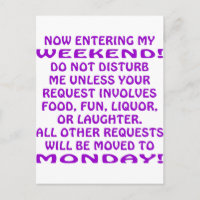 Ahora Entrar A Mi Fin De Semana No Me Molestes