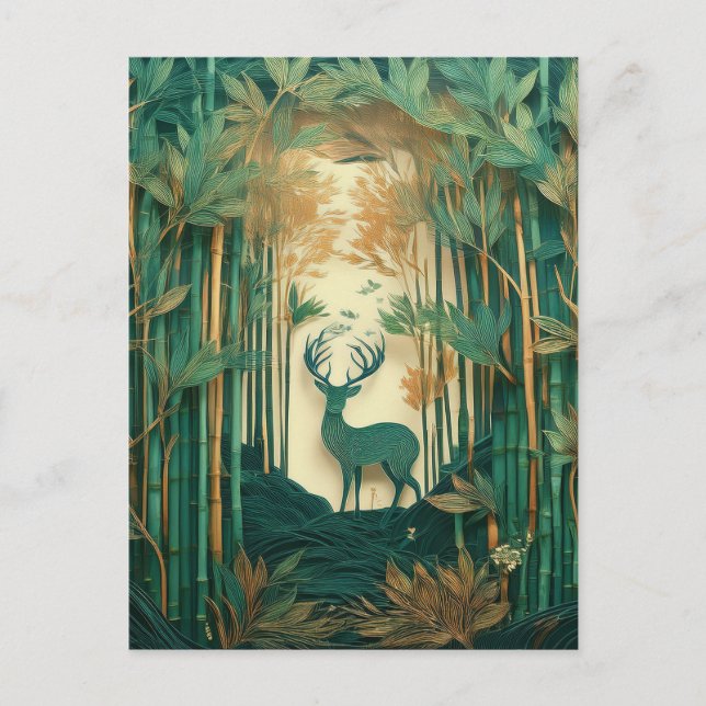 Postal AI Deer (Anverso)