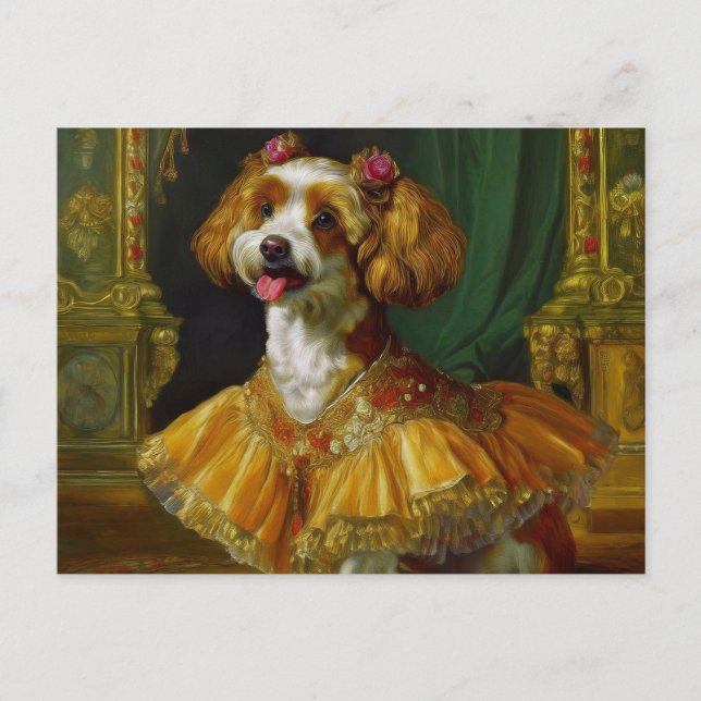 Postal AI Fancy Dog (Anverso)