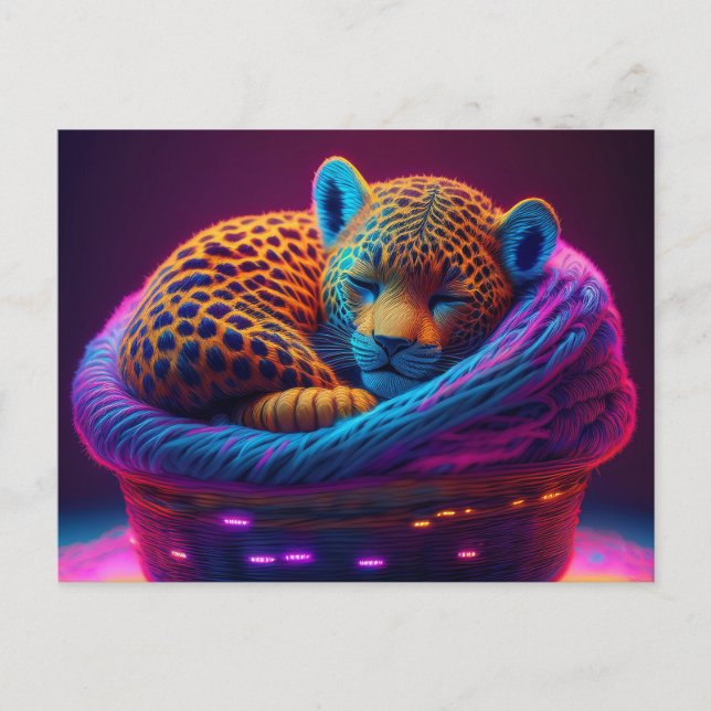 Postal AI Yarn Jaguar (Anverso)