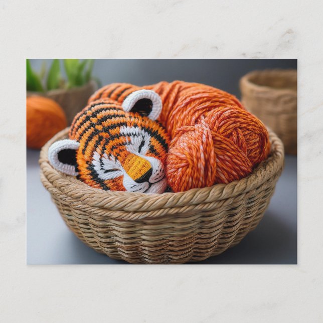 Postal AI Yarn Tiger (Anverso)