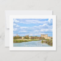 Aigues-Mortes, ciudad amurallada, Provenza, Franci