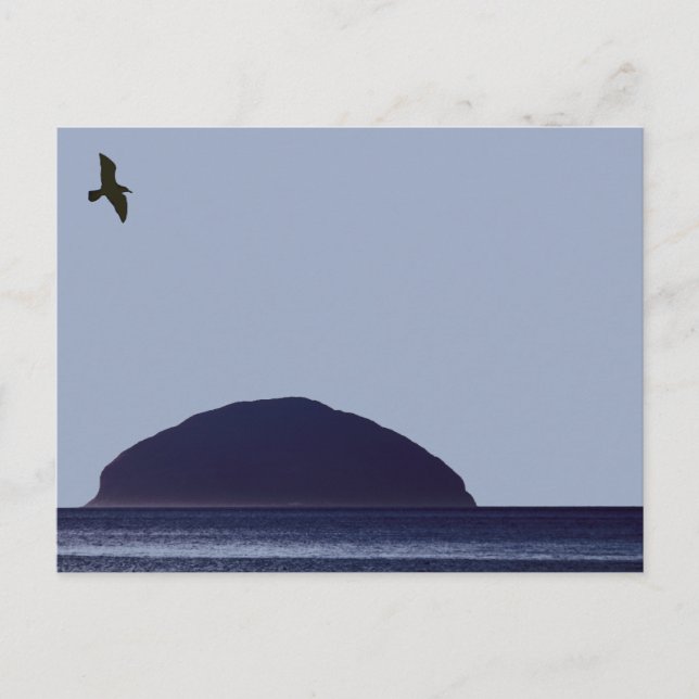 Postal Ailsa Craig Postcard (Anverso)
