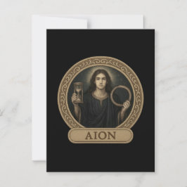 Postal Aion Eternal Time Dios Postcard