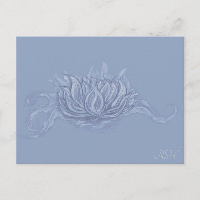 Postal Air Elemental Lotus (Anverso)