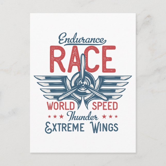 Postal Air Race Airshow Vintage Aviation (Anverso)