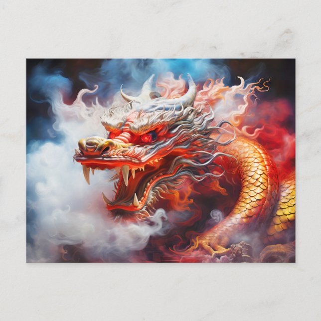 Postal Airbrush Elegance: Illustration for the Year of th (Anverso)