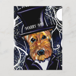 POSTAL AIREDALE TERRIER