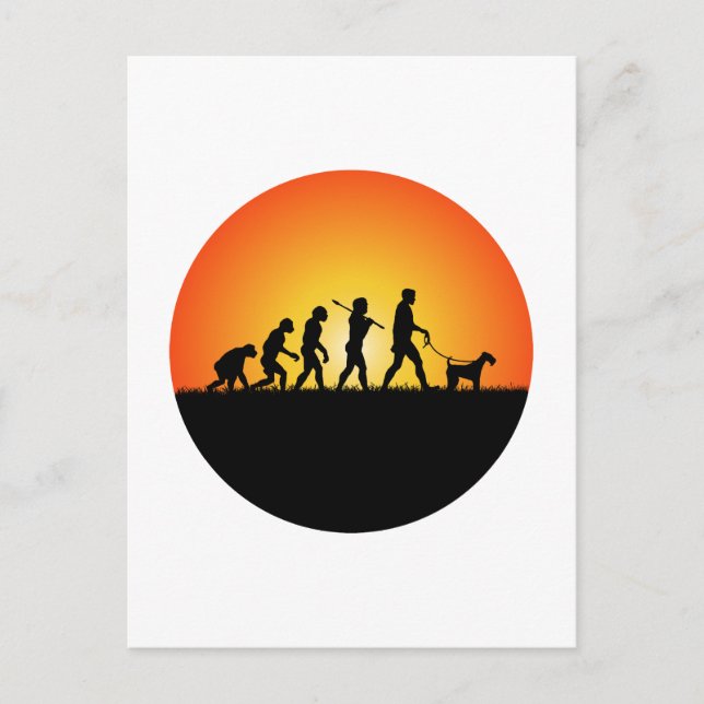 Postal Airedale Terrier (Anverso)